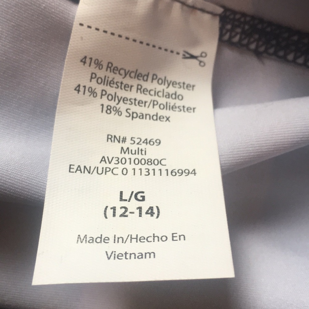 Avia Printed Capri W/pocket in Multi Size Large - Picture 11 of 16